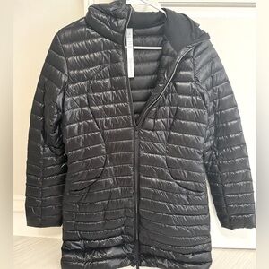 Lululemon Lightweight Puffy Coat - Black - Size 4